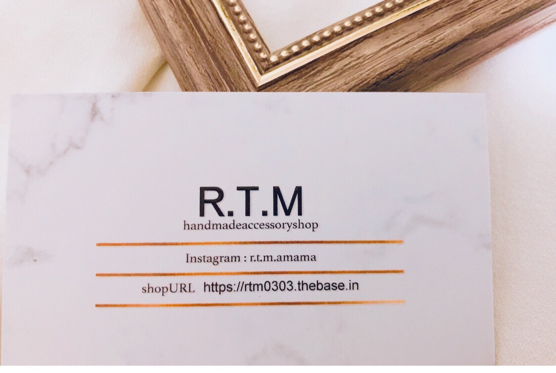 R.T.M. ハンドメイドアクセサリー