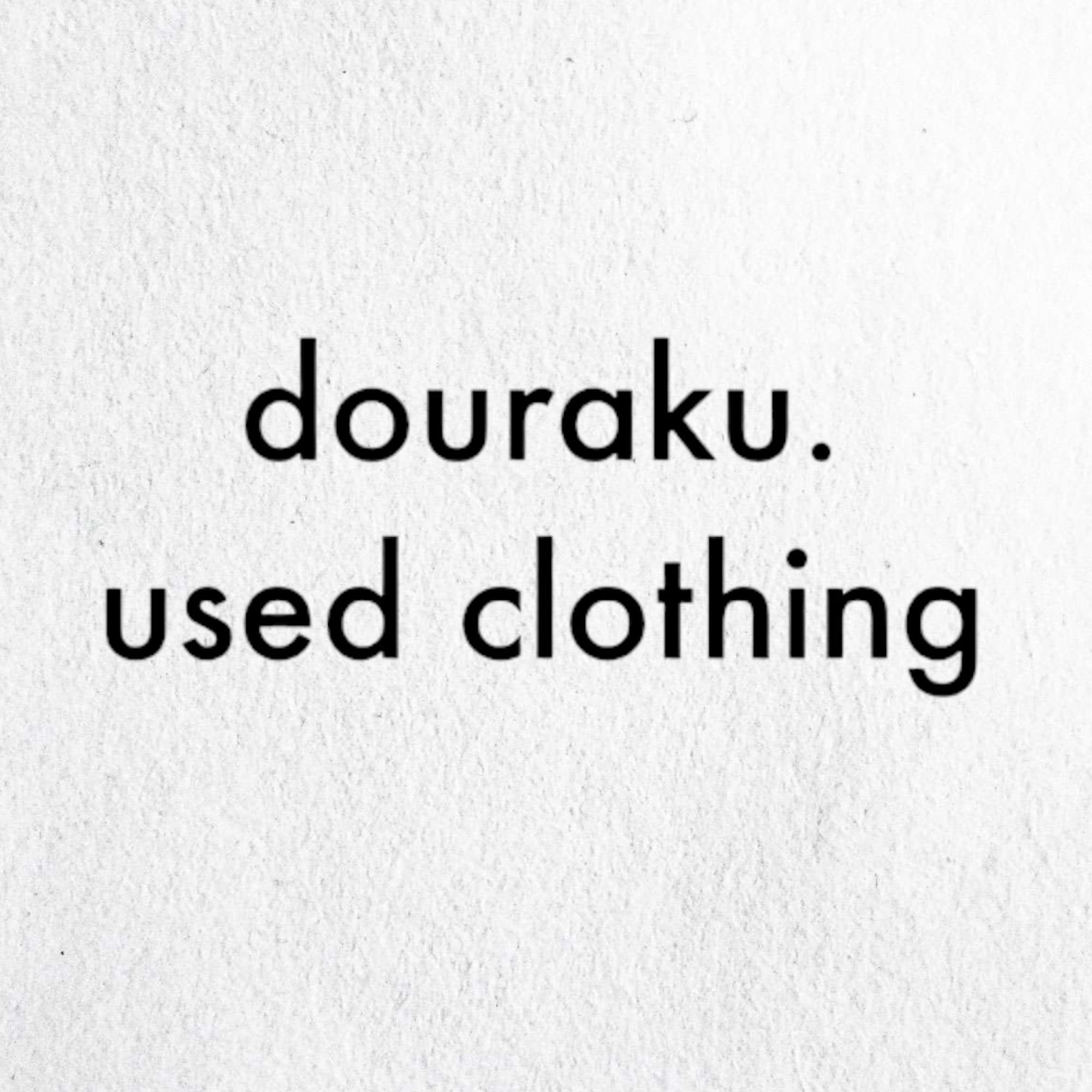 douraku. used clothing