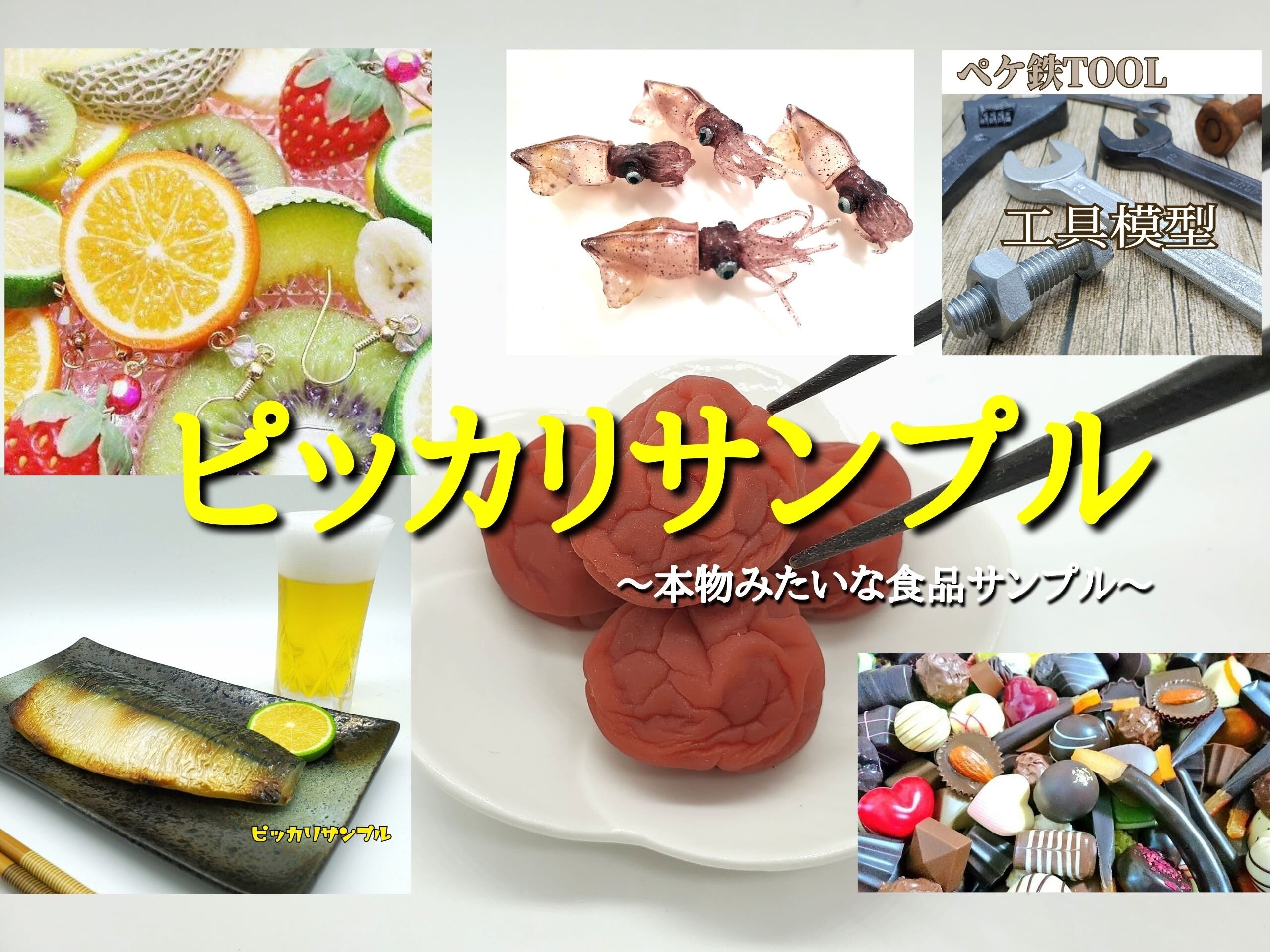 食品サンプルのピッカリサンプル