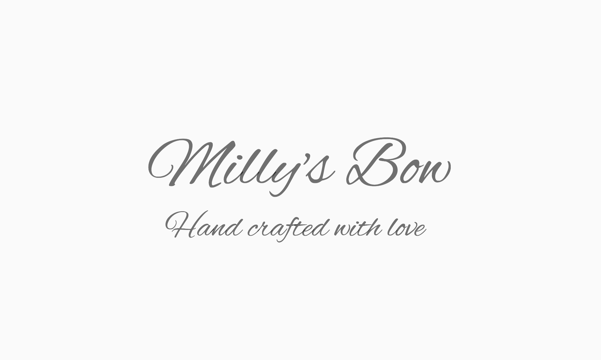 Milly's Bow