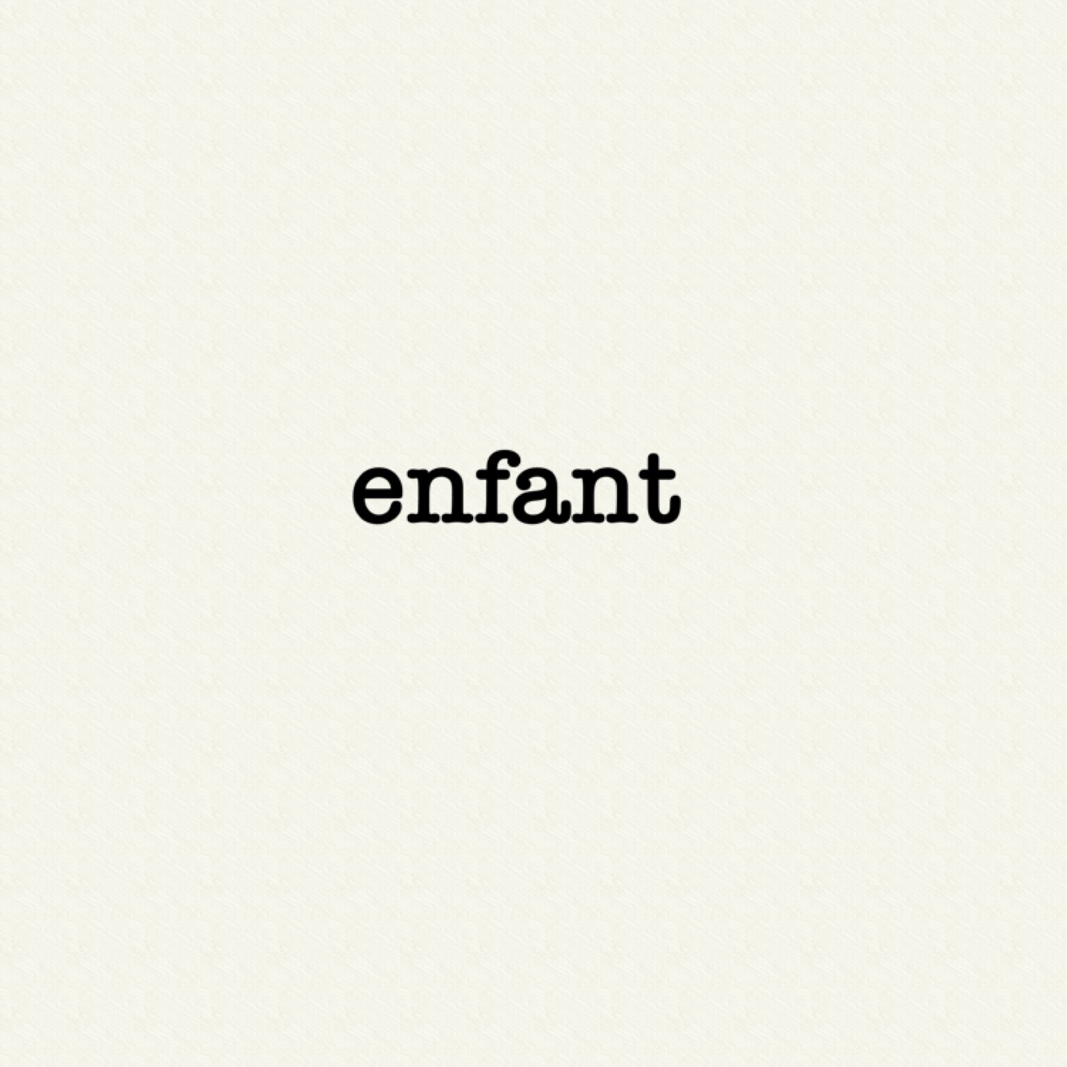 enfant 