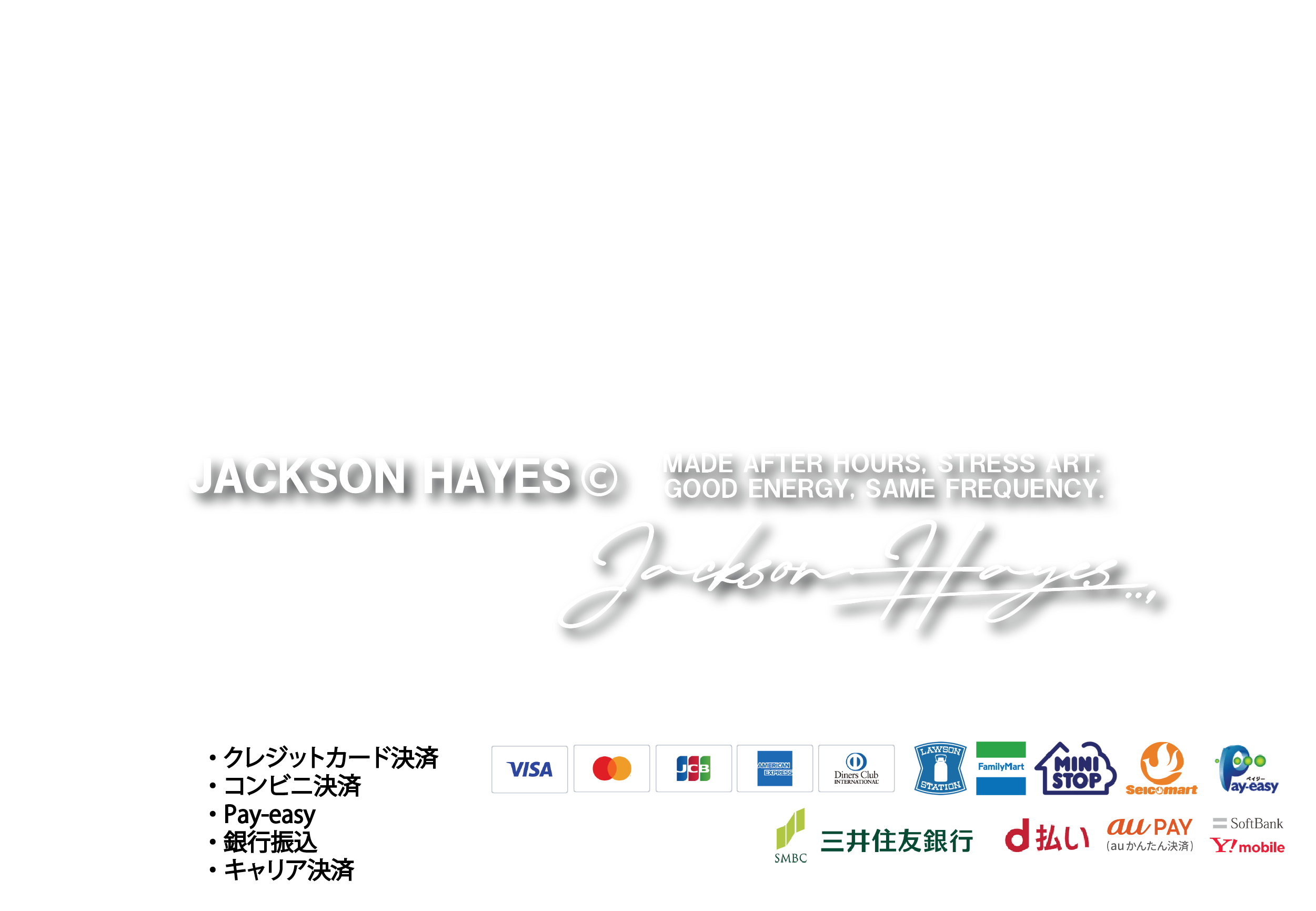 JACKSONHAYESⒸ ONLINE SHOP