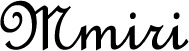 mmiri(ミリ)