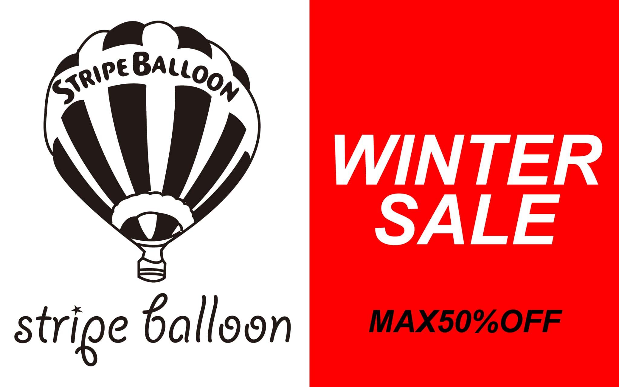 STRIPE BALLOON ( ストライプ バルーン )