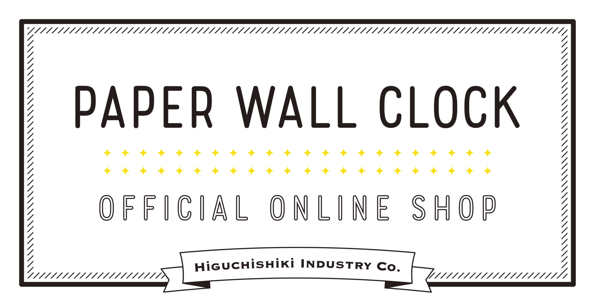 PAPER WALL CLOCK - Official Online Shop