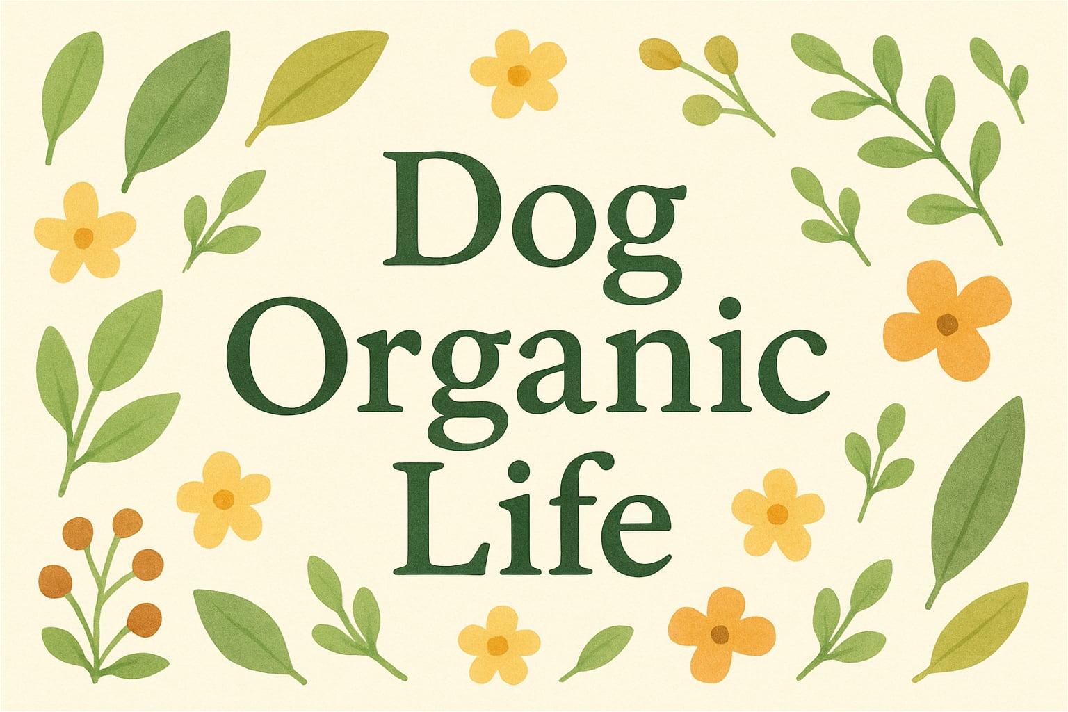 Dog Organi life