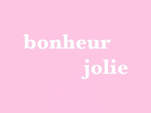 bonheurjolie(ボヌールジョリー)