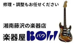 楽器屋BOW　特選したギター・ベース・ウクレレの通販