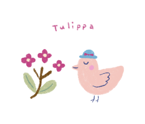 スマホケース Tulippa