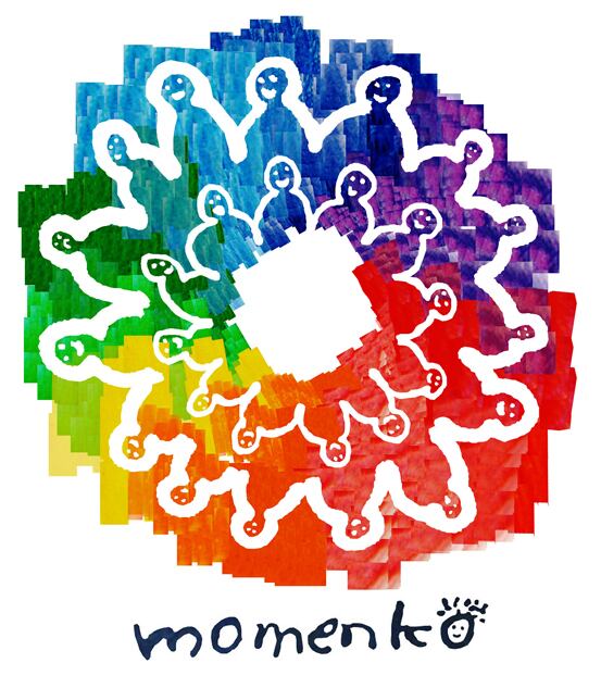 図形 お守り白ｔシャツmomenkoart100