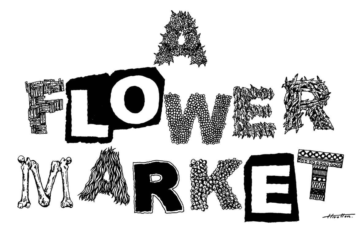 A flower market 