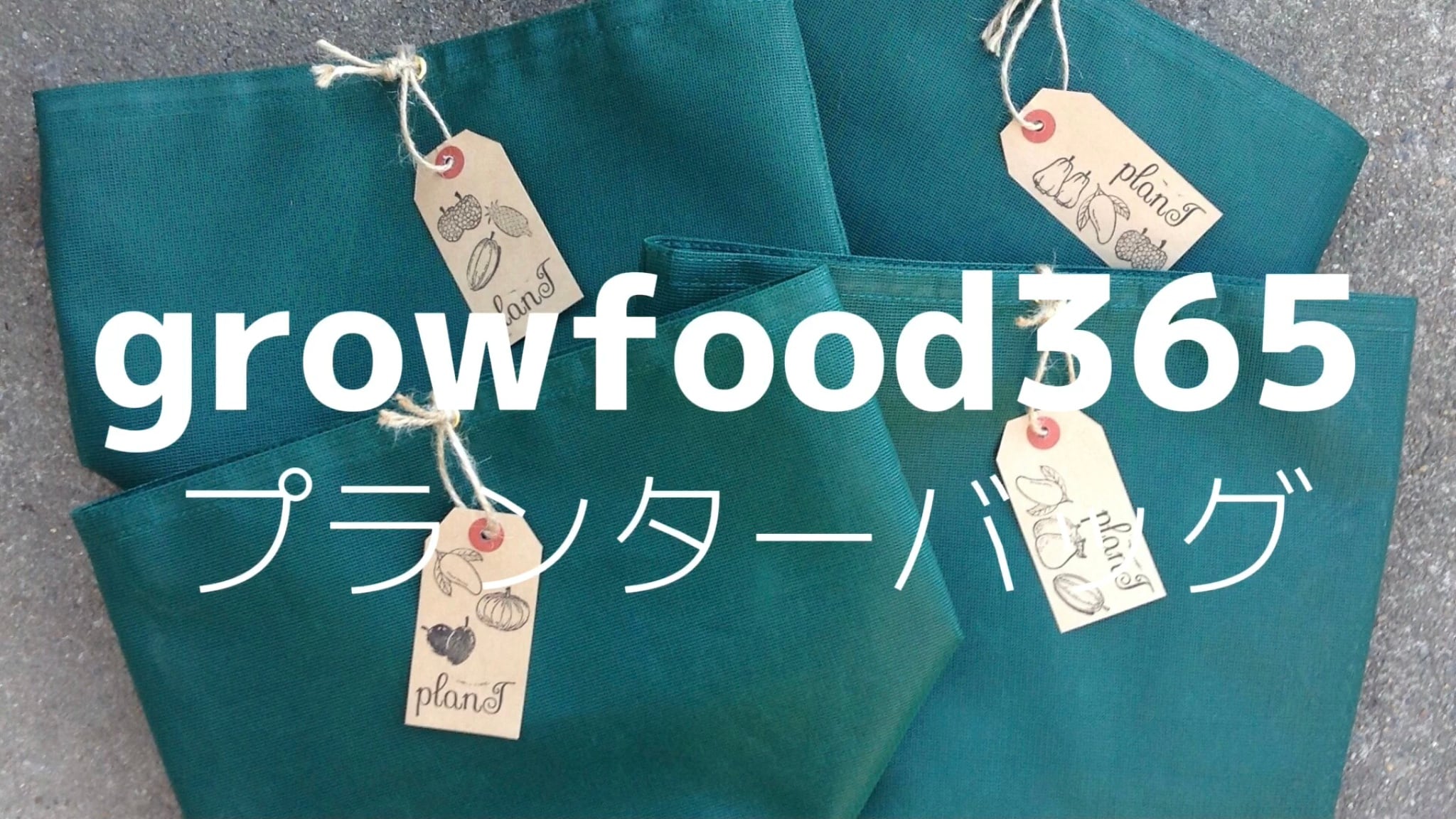 growfood365　プランターバッグ 