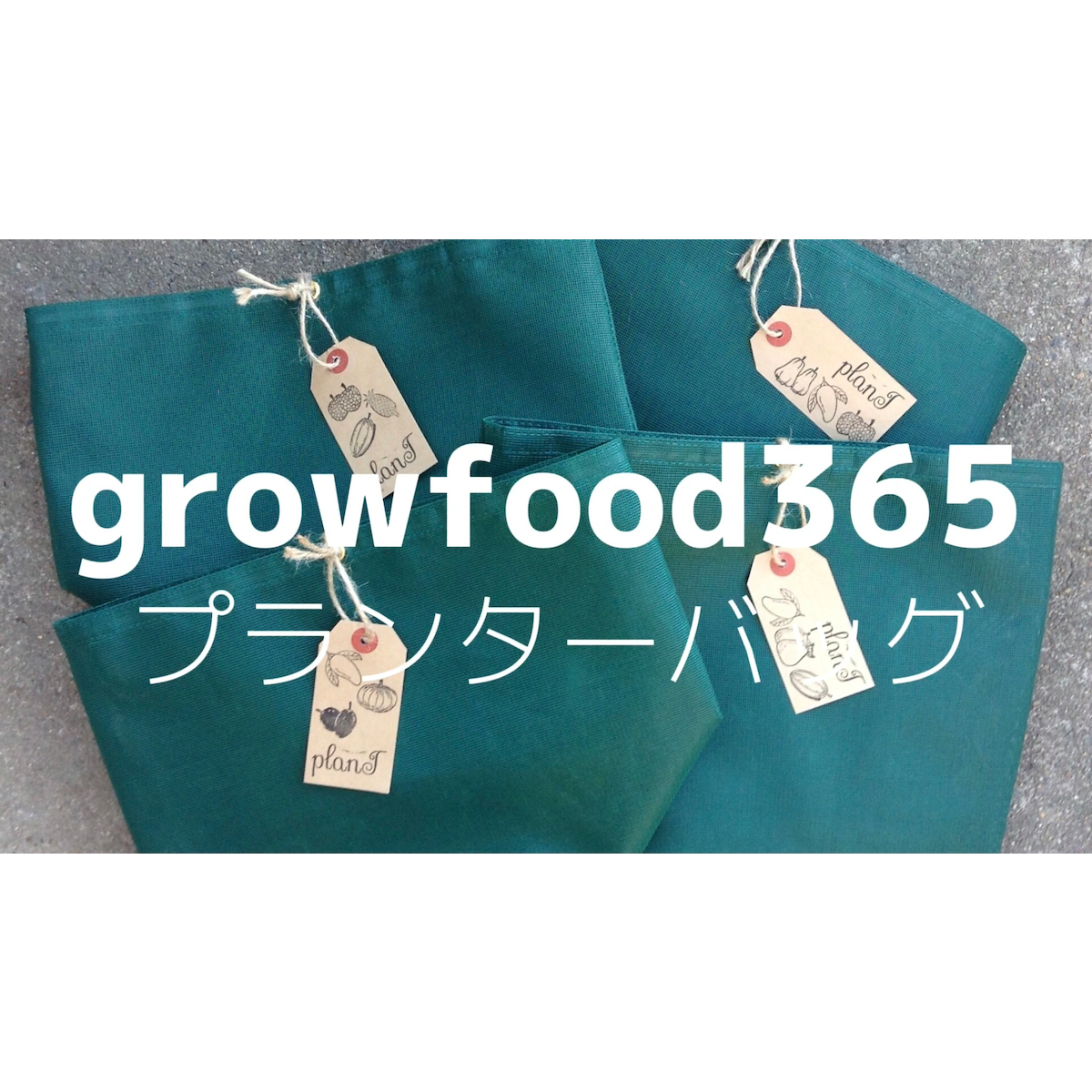 growfood365　プランターバッグ 