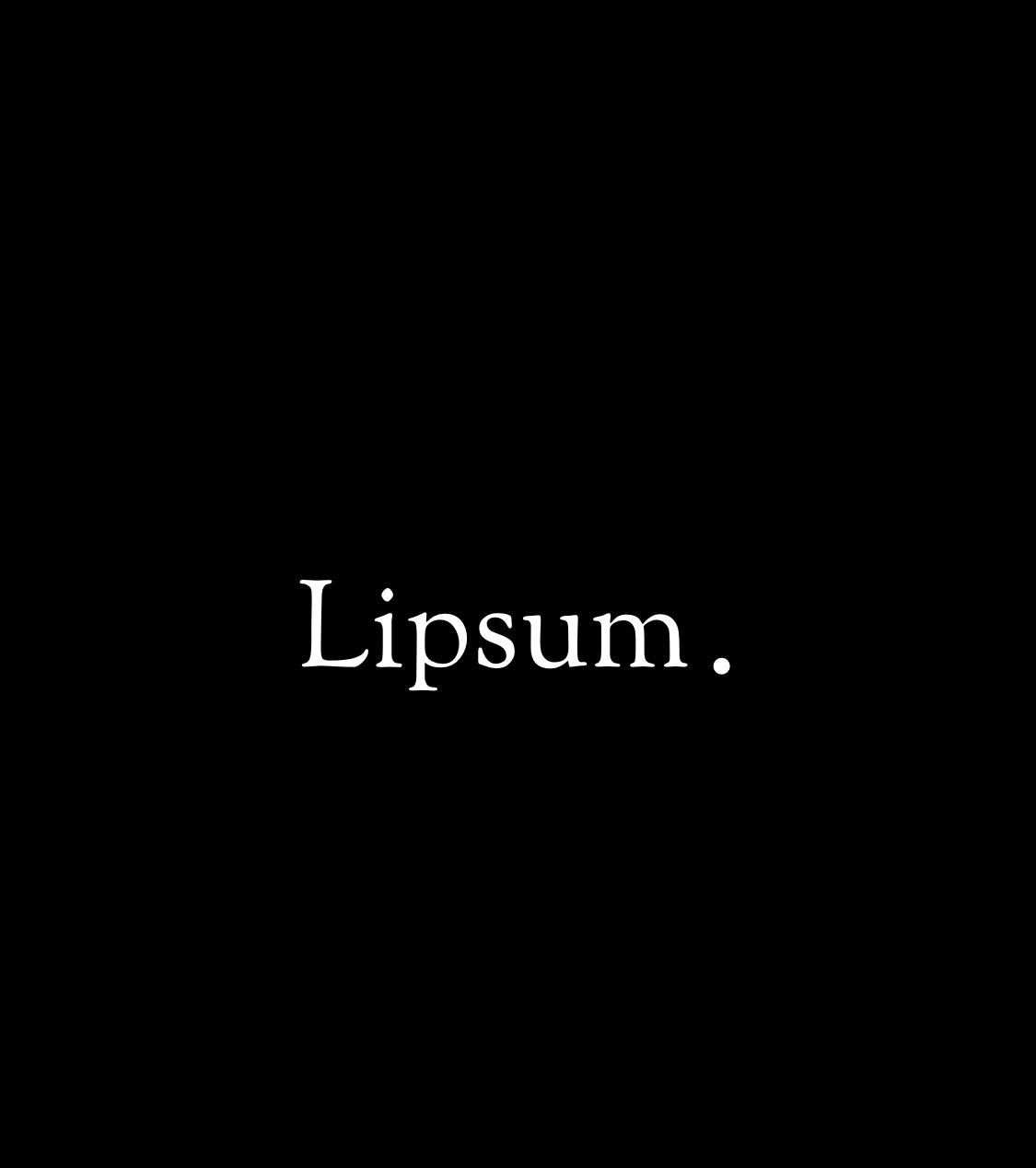 Lipsum. Shop