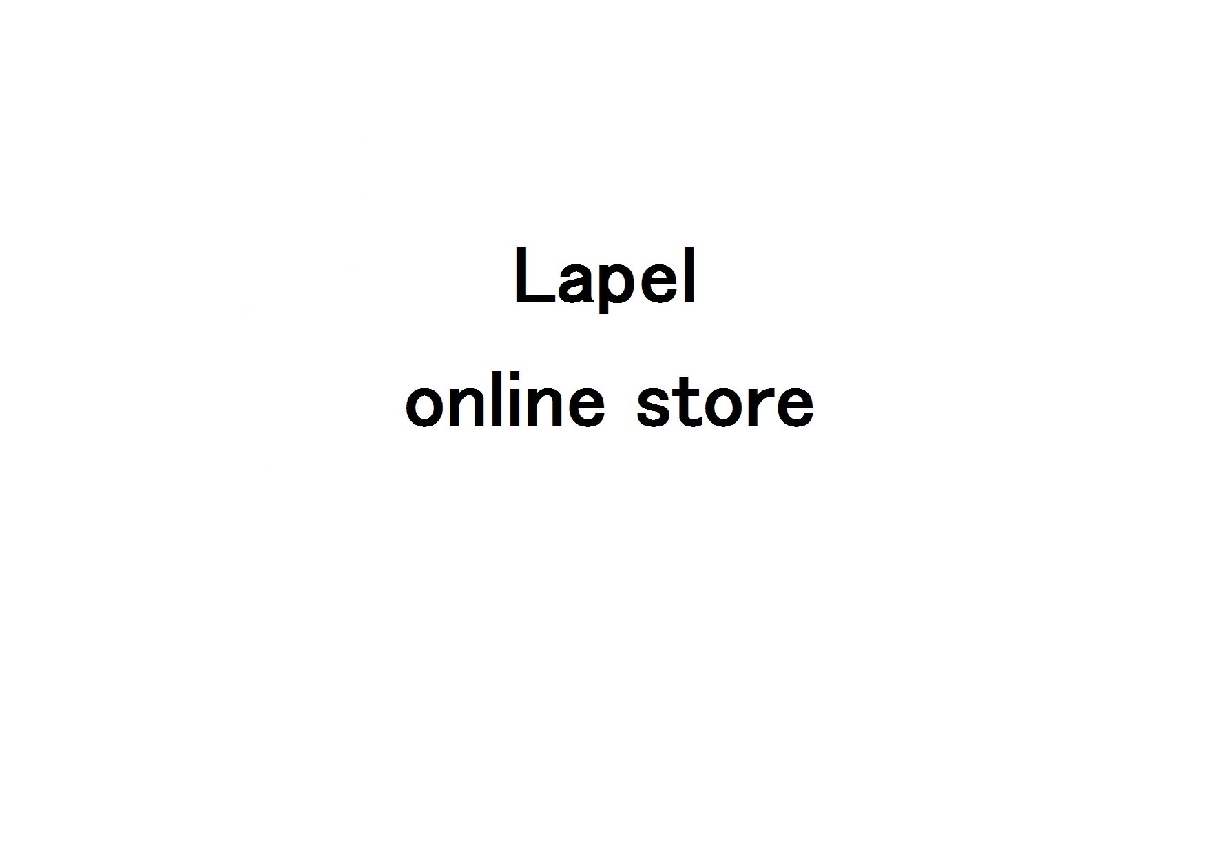 Lapel online store