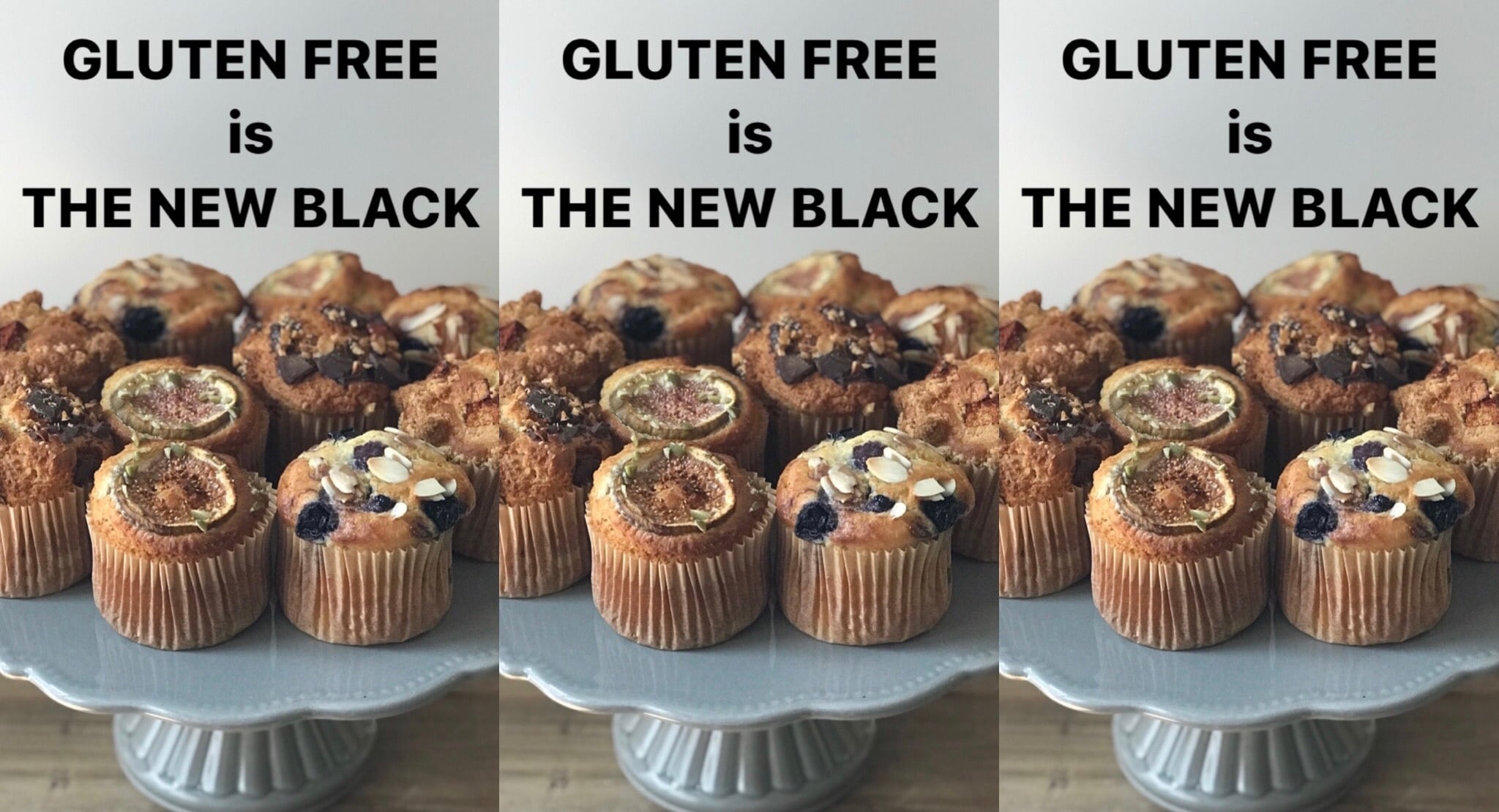 GLUTEN FREE is THE NEW BLACK (グルテンフリー)