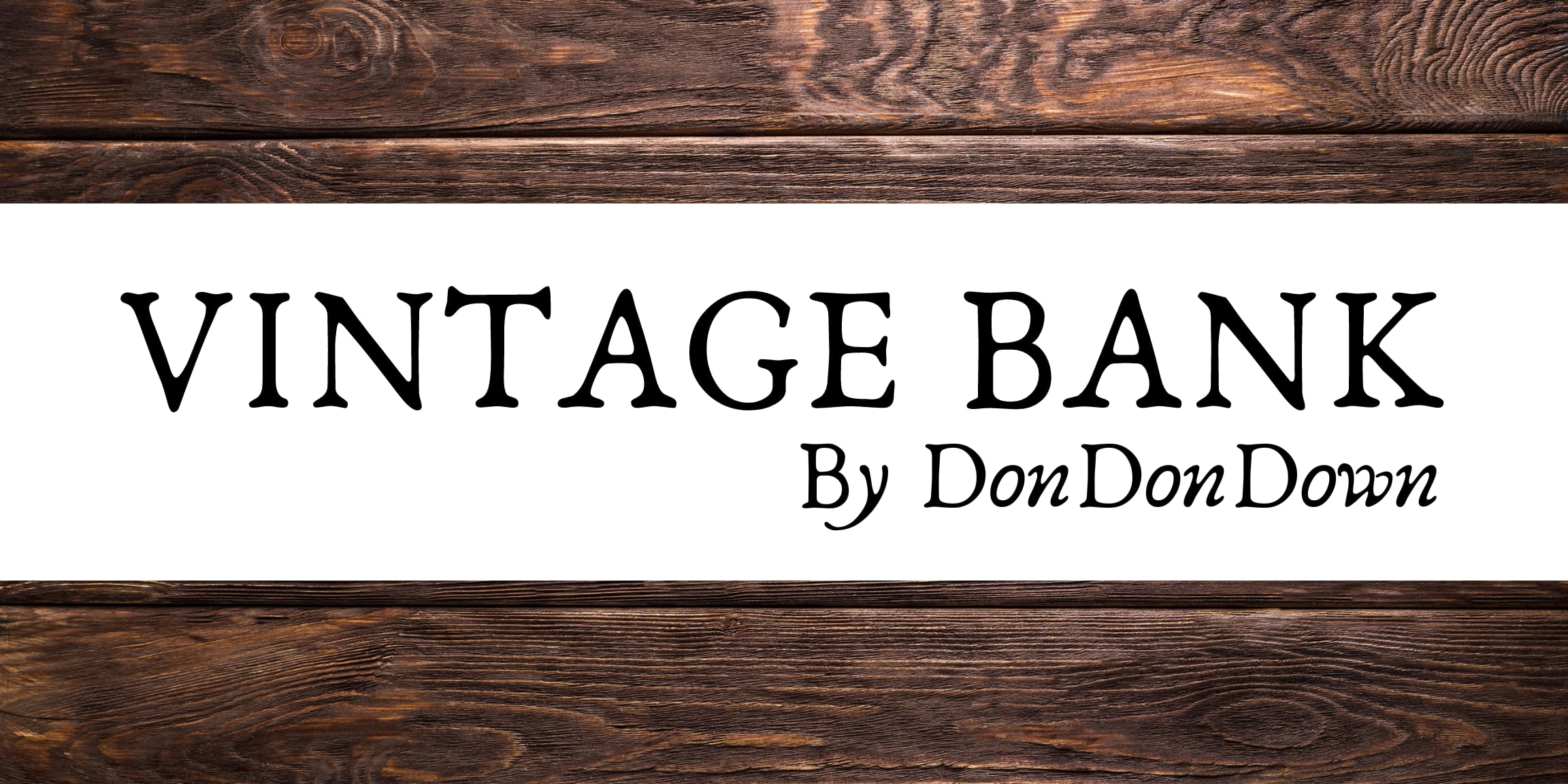 vintage bank  ONLINE STORE