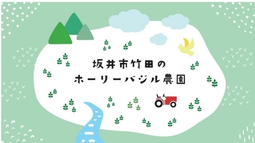 坂井市竹田のホーリーバジル農園 BASEショップ