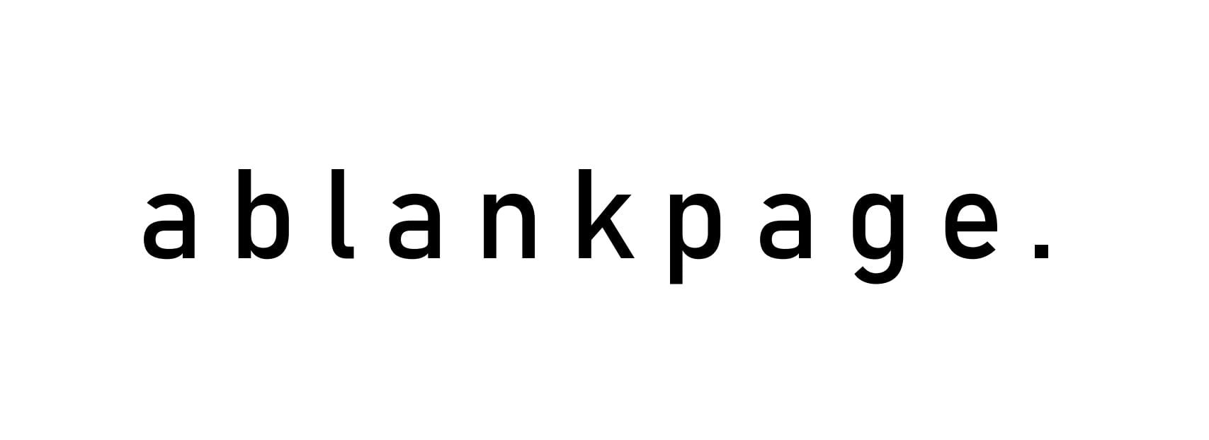 ablankpage