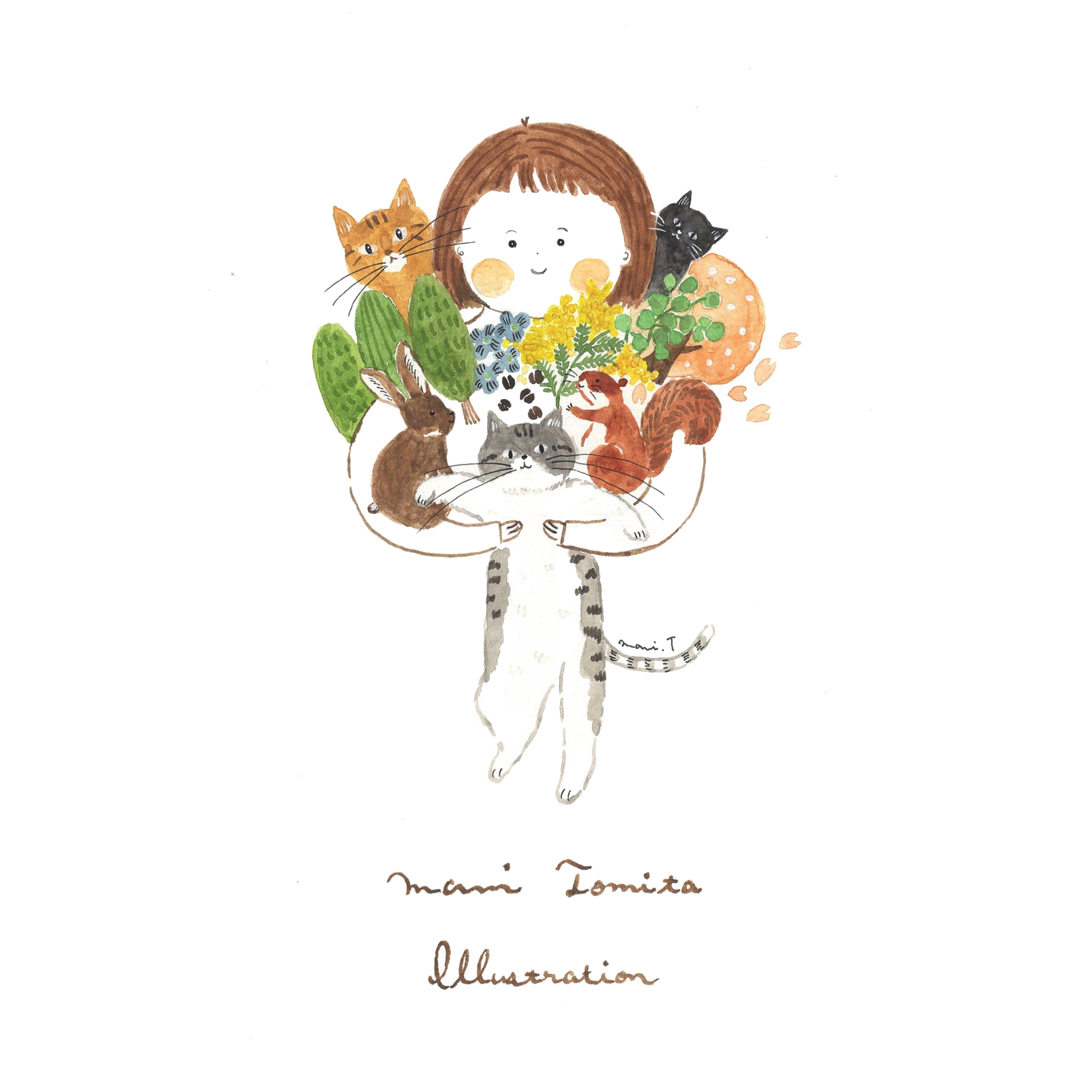 トミタ マミ illustration