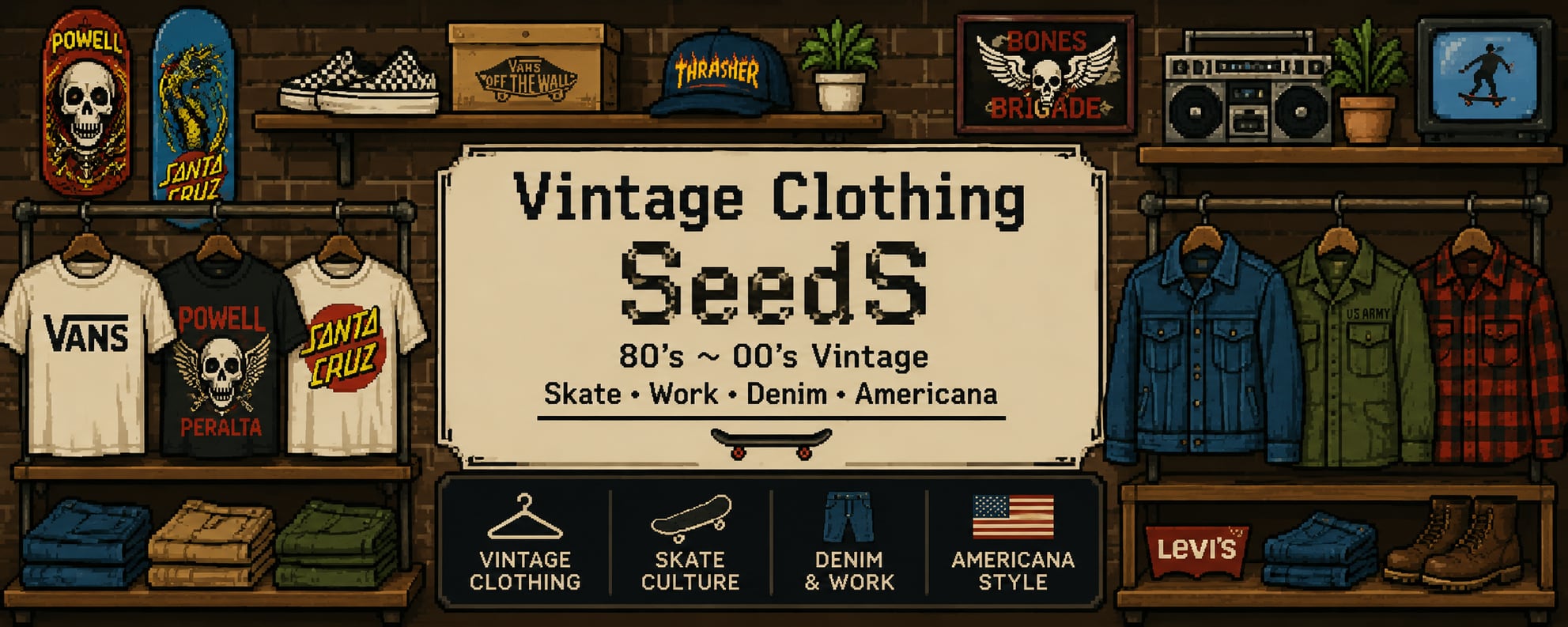 Vintage Clothig SeedS