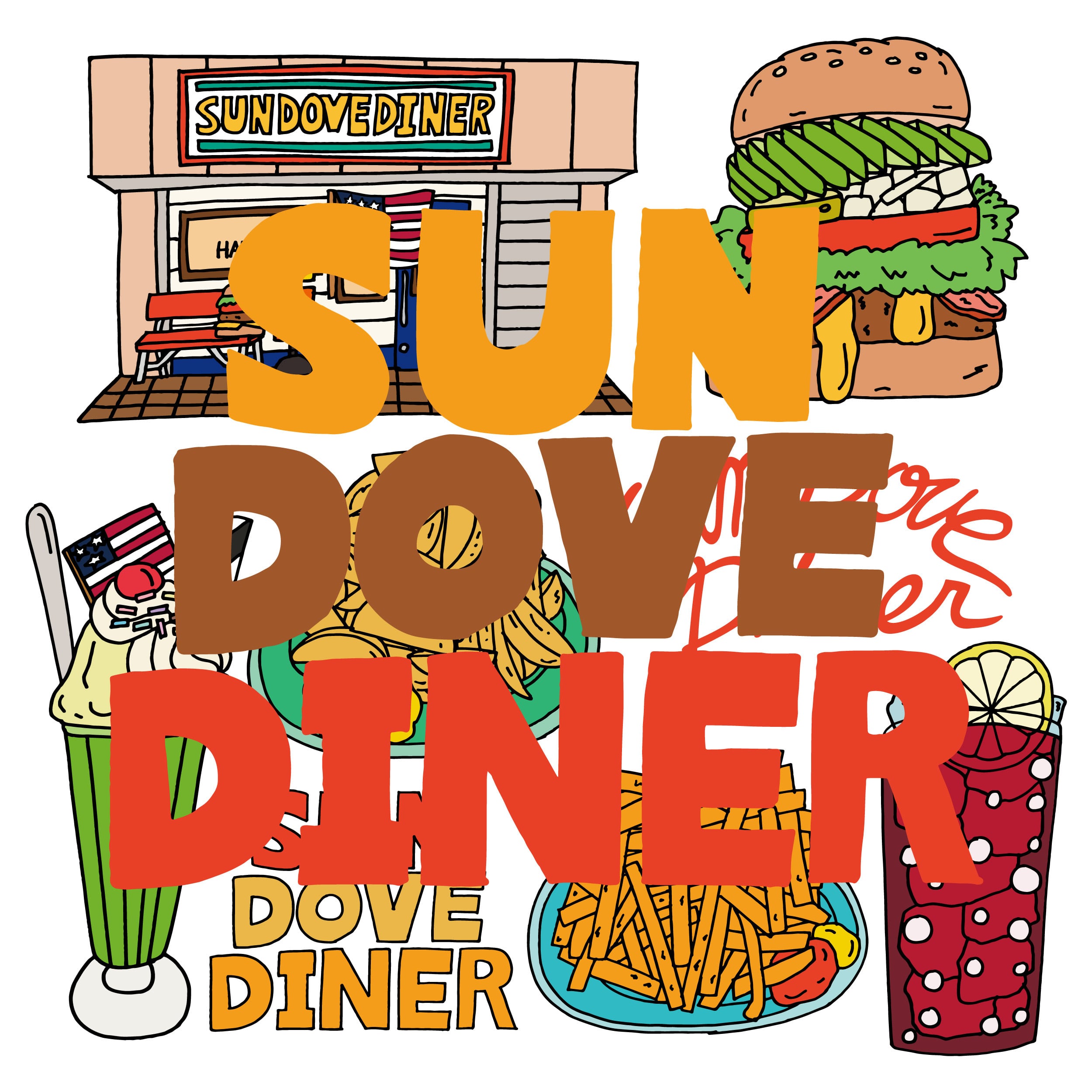 SUN DOVE DINER【サンダヴダイナー/sundovediner/サンダブダイナー】