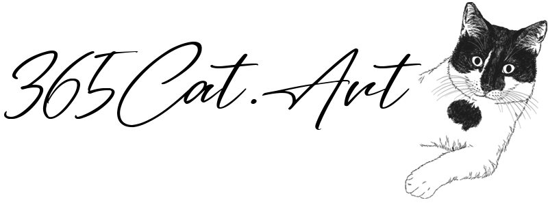 Tattoo タトゥー おしゃれ猫雑貨 グッズ通販 イラスト 似顔絵作成 365cat Art