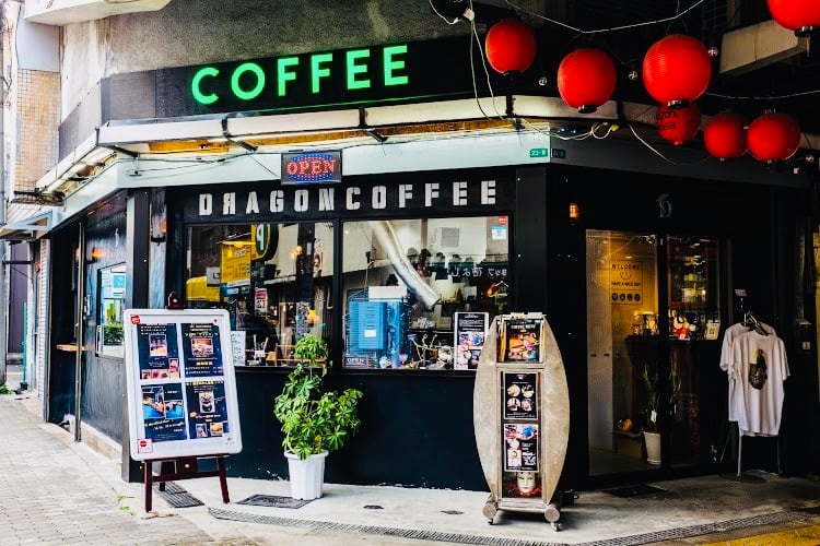 dragon coffee shop