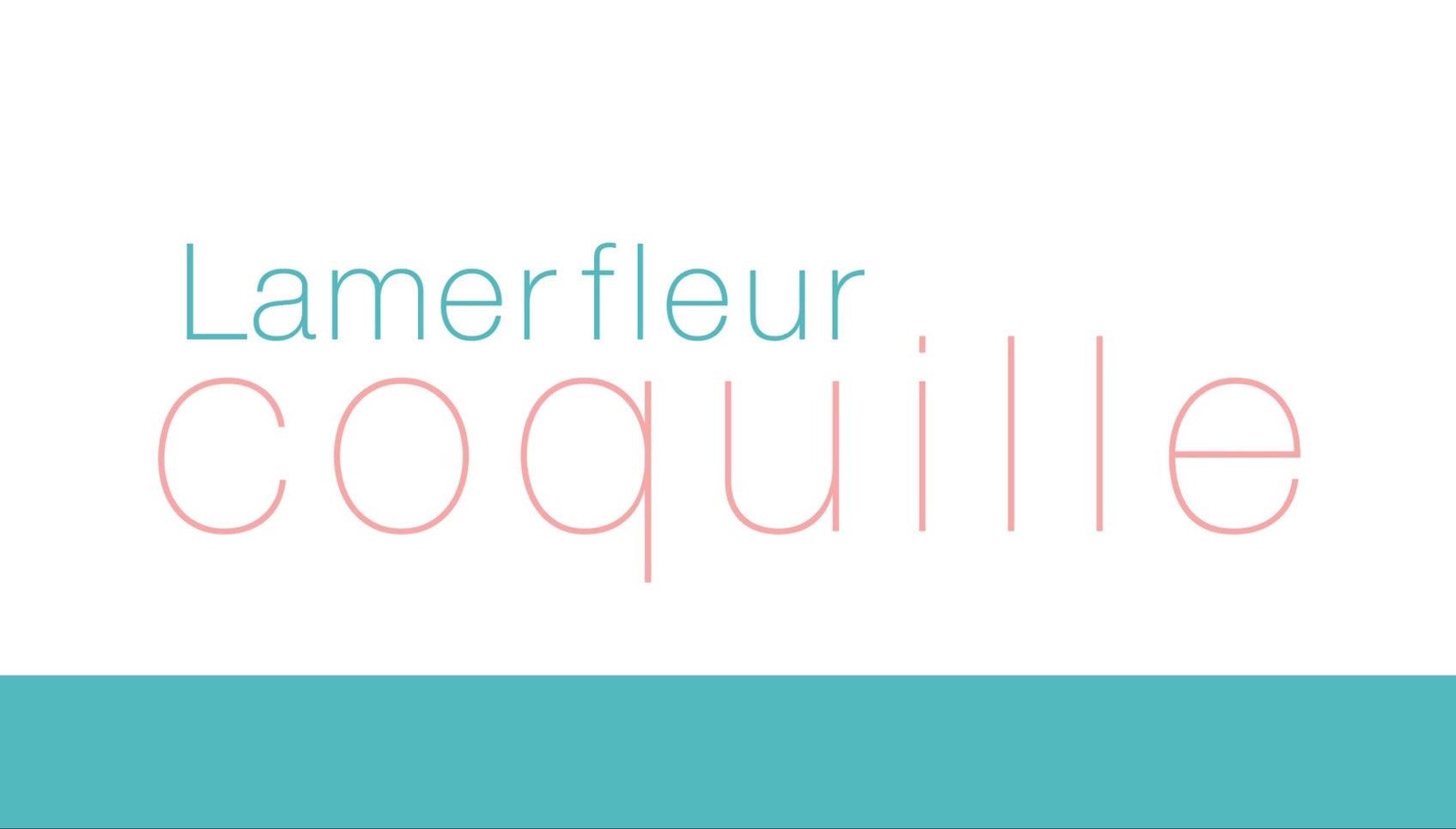 Lamer fleur coquille