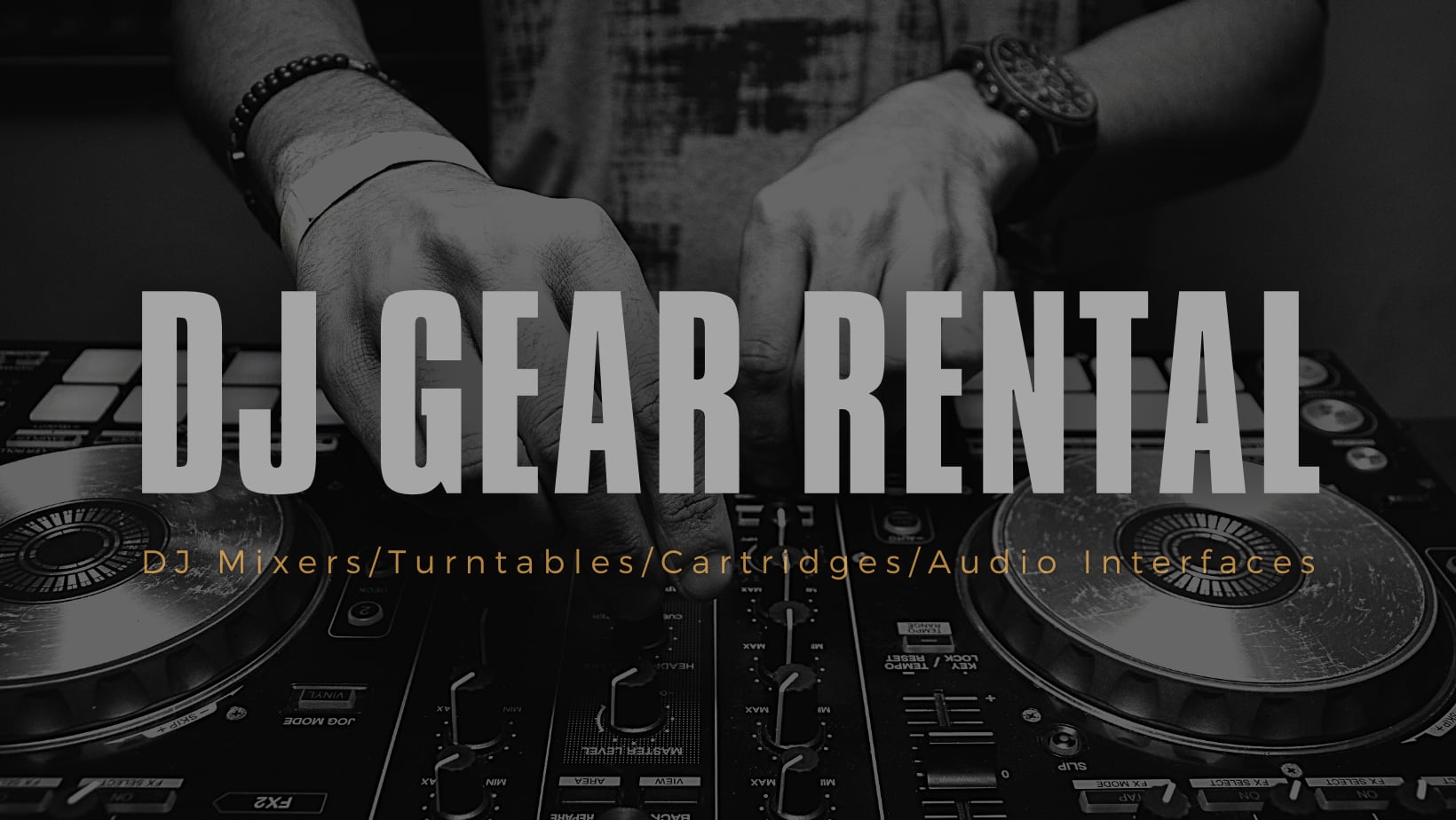 DJ GEAR RENTAL