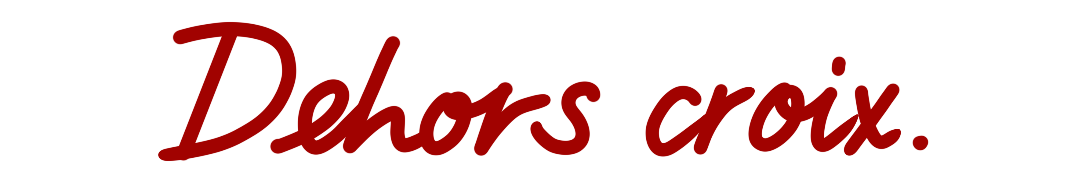 Dehors croix