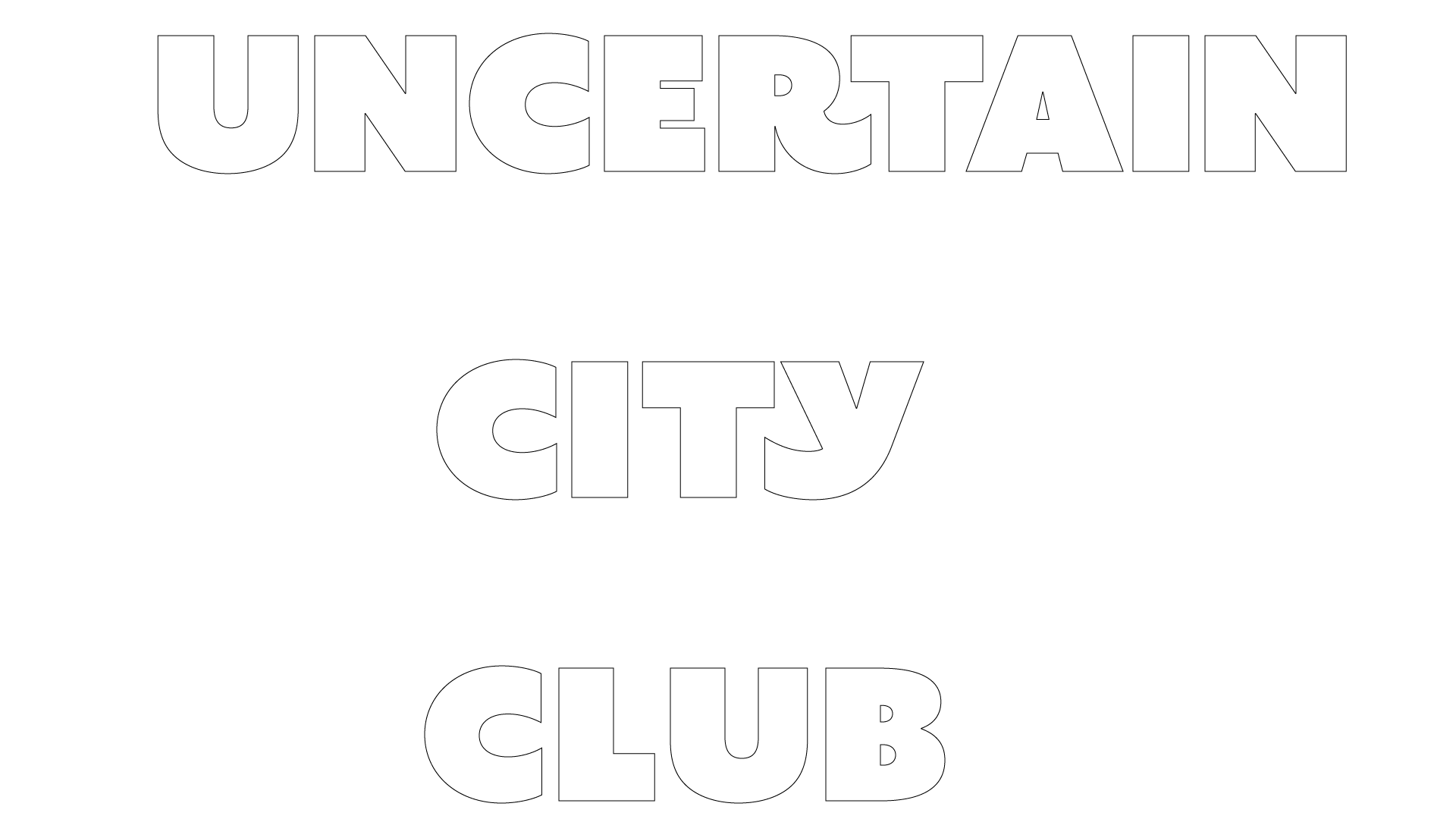 UNCERTAIN CITY CLUB