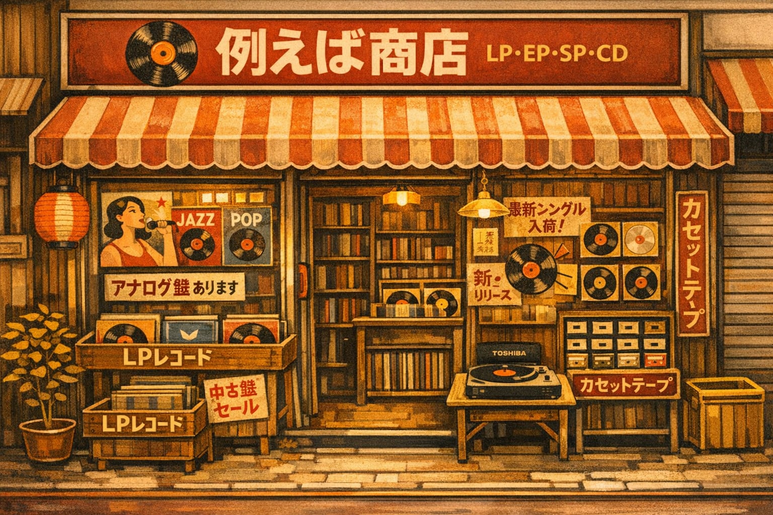 例えば商店