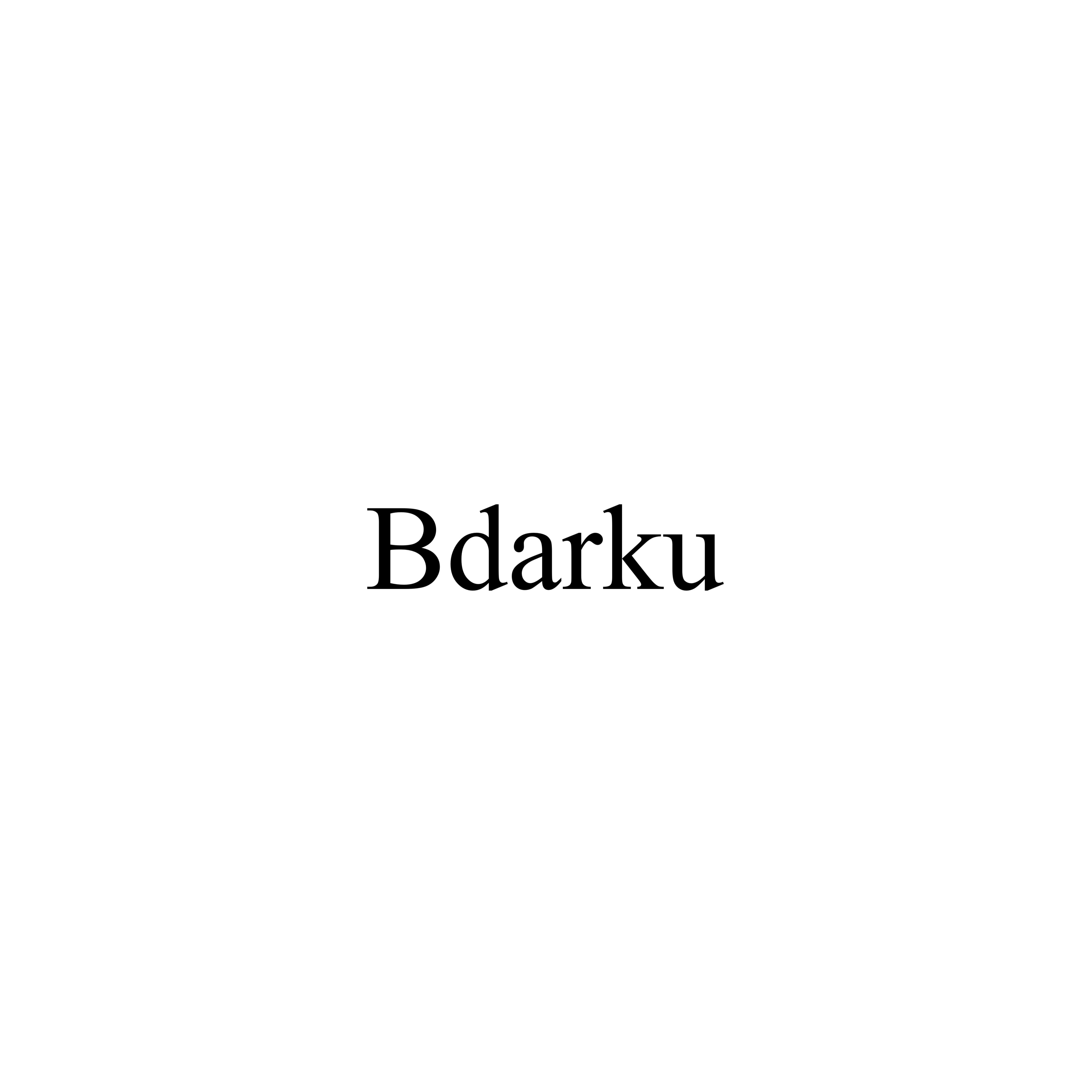 Bdarku(バク)