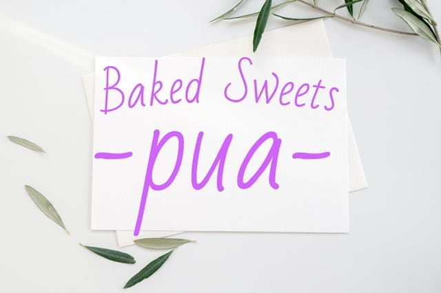Baked Sweets-pua-