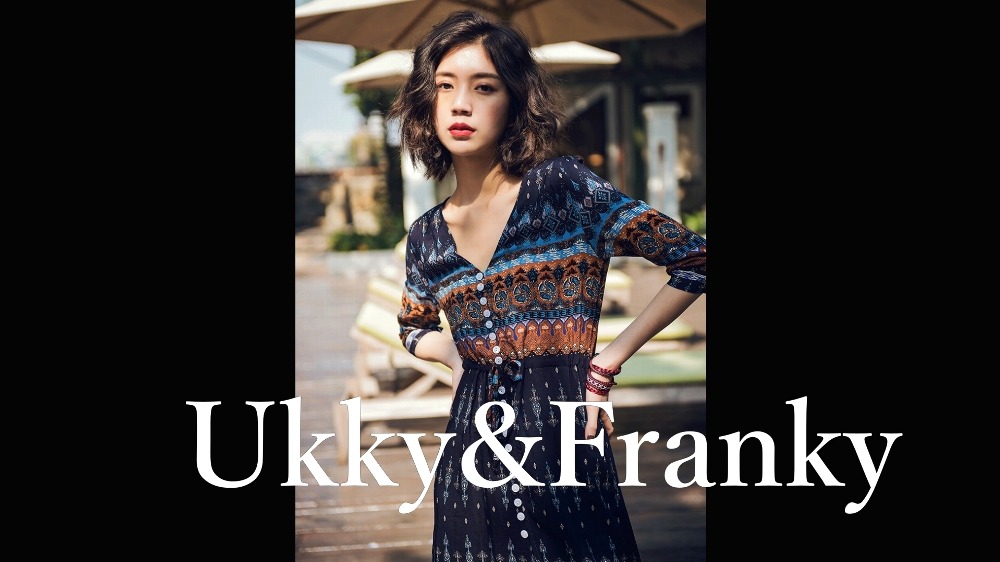 レディース 韓国ファッション 直輸入通販 セクシーワンピース クールカジュアル 全品送料無料 Ukky Franky