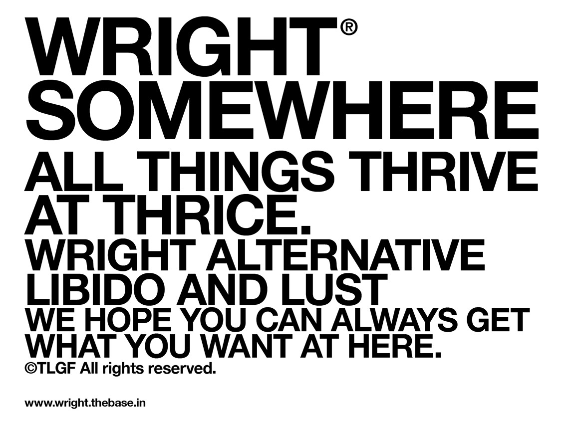 WRIGHTsomewhere