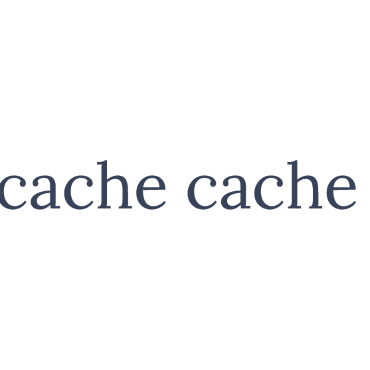 Cache Group Logo Cache*Cache