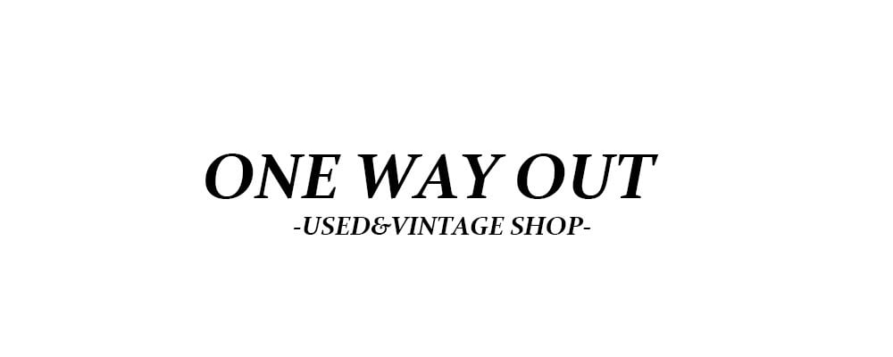 ONE WAY OUT♪