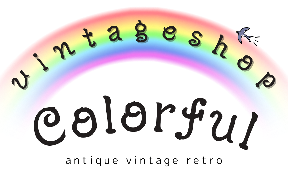 vintage shop colorful