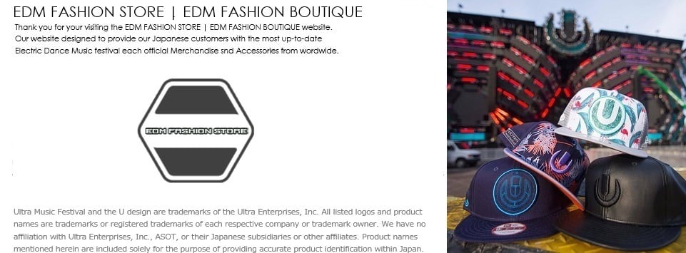 EDM FASHION STORE | EDM FASHION BOUTIQUE