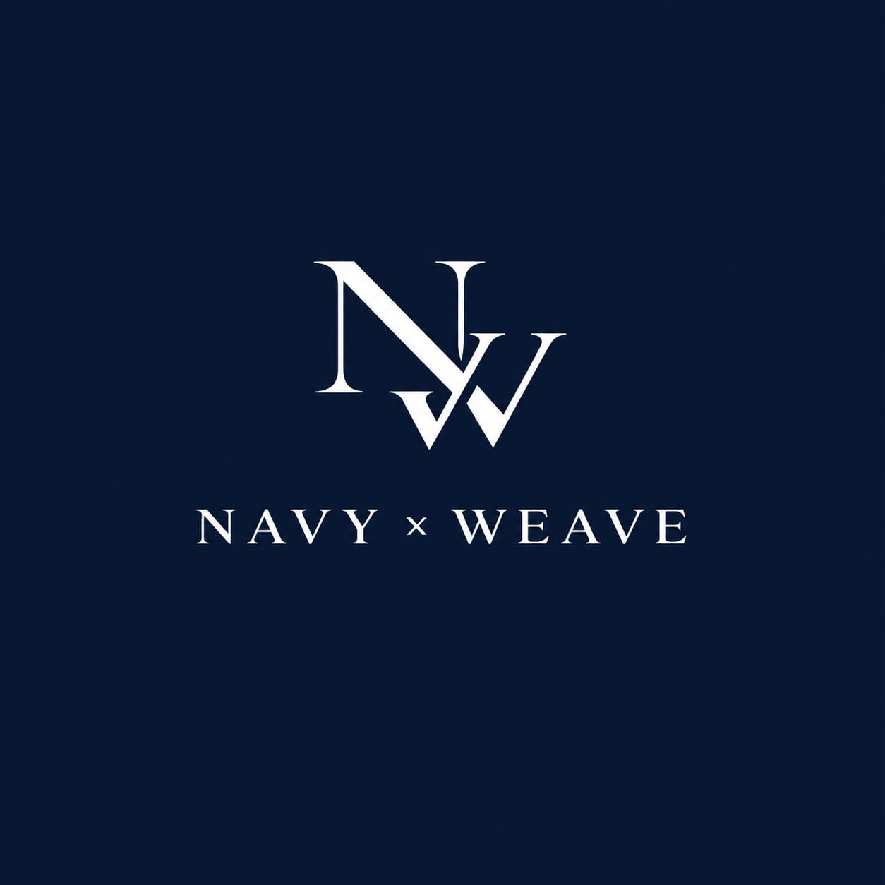 Navy × Weave