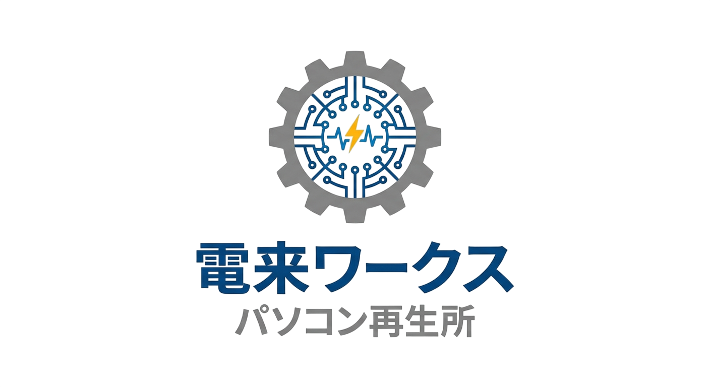 電来ワークスのパソコン再生所