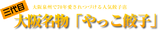 やっこ餃子