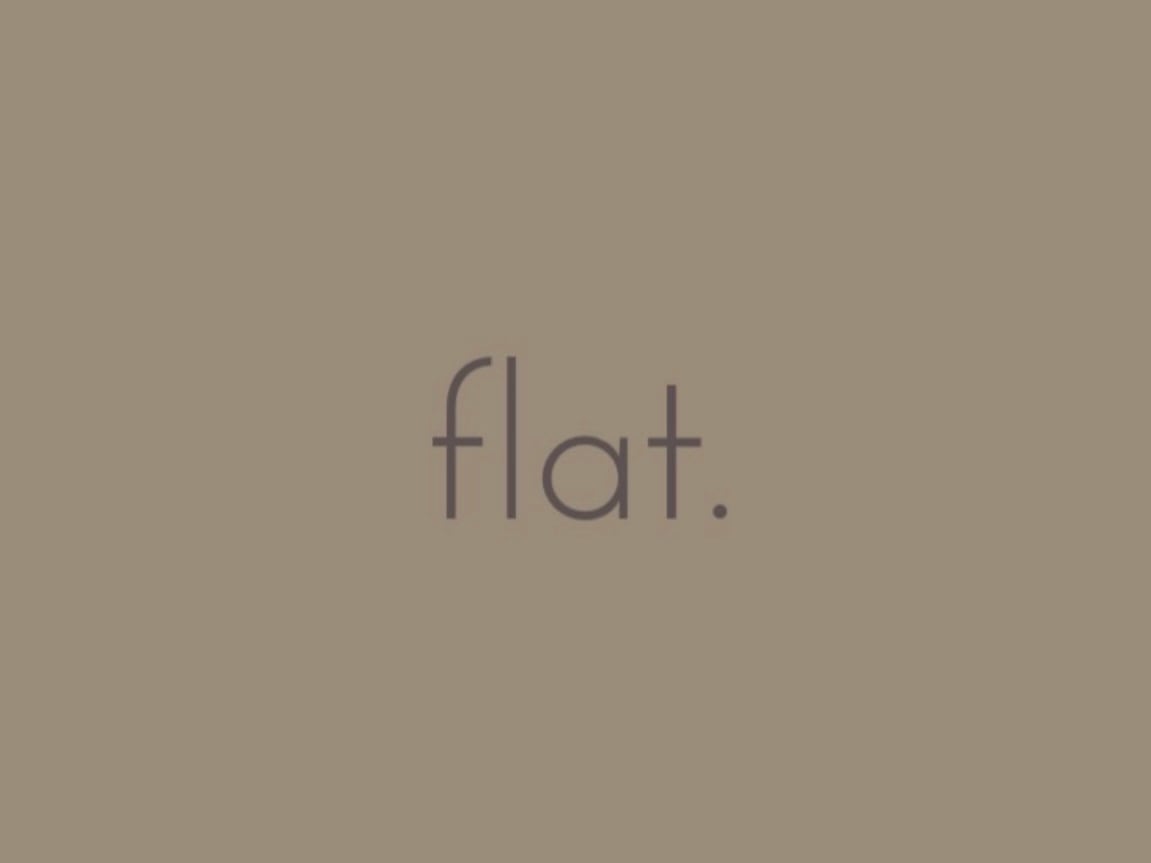 flat.