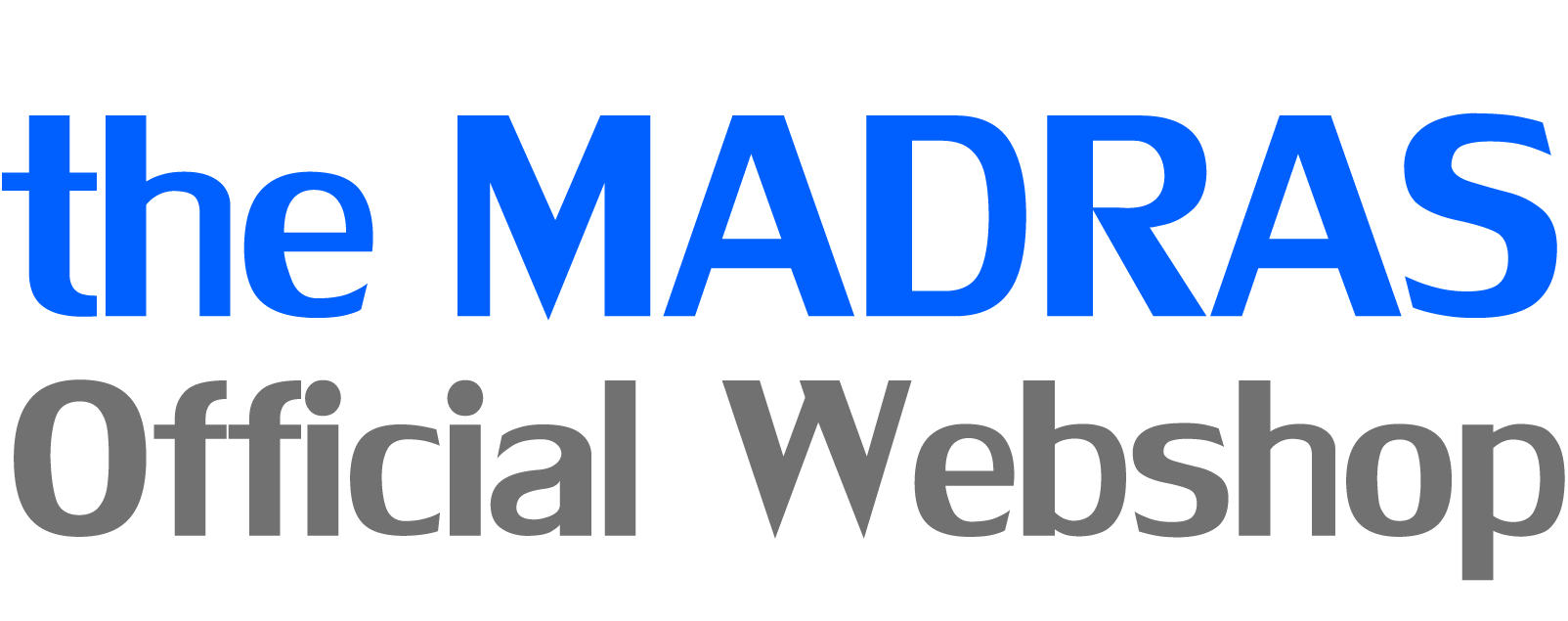 the MADRAS Official Webshop