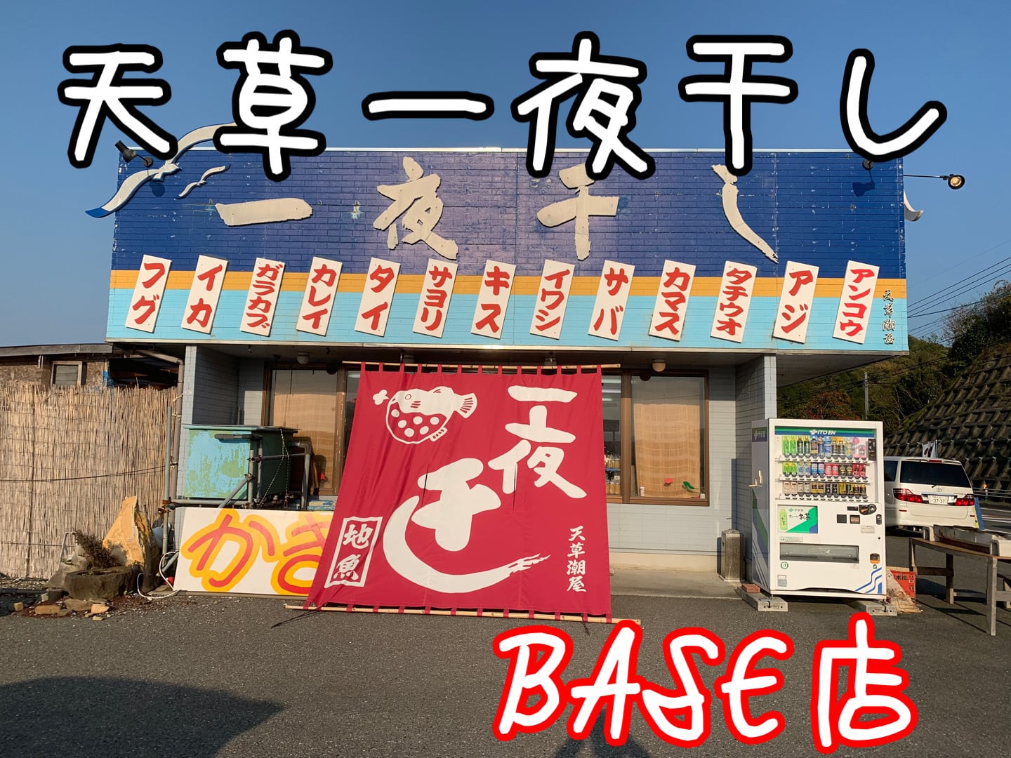 天草一夜干しのお店