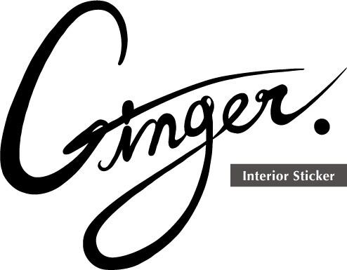 Ginger. | くらしを彩るインテリアステッカー