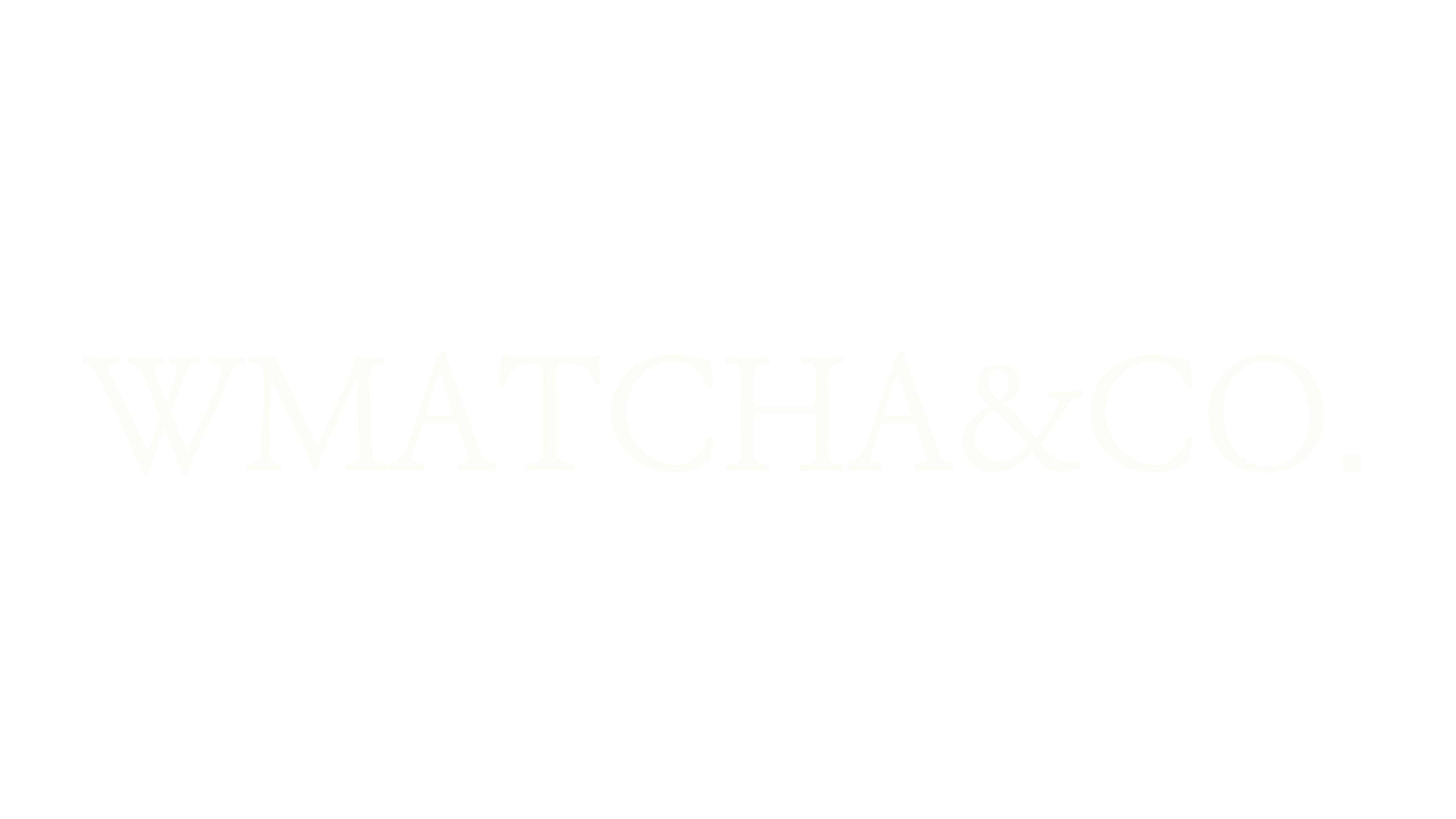 WMATCHA&CO. Official Store