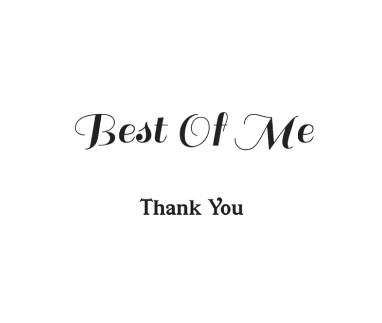 Best Of Me